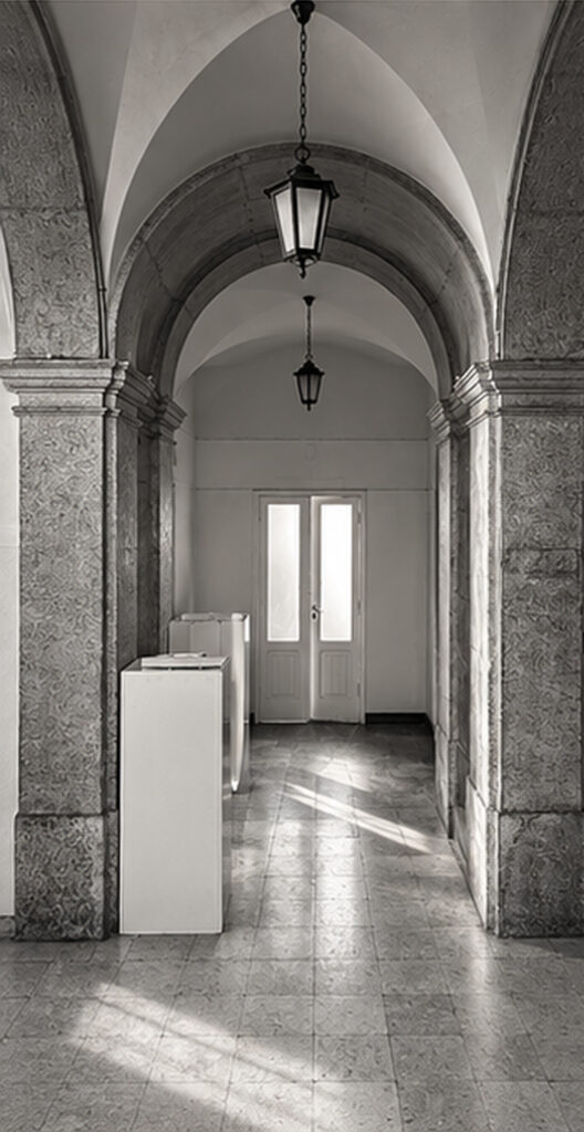 Restoration proposal for the vaulted corridor with stone arches at Nossa Senhora da Estrela Convent, Lisbon