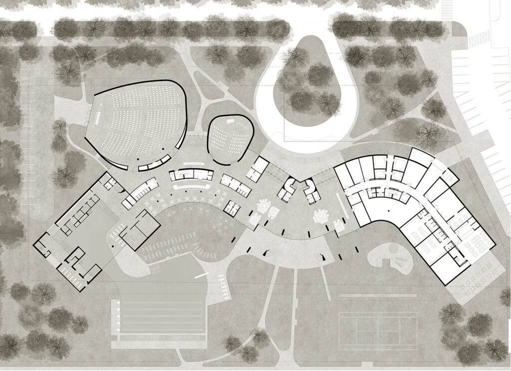 Ground floor plan of Pärnu Grand Hotel