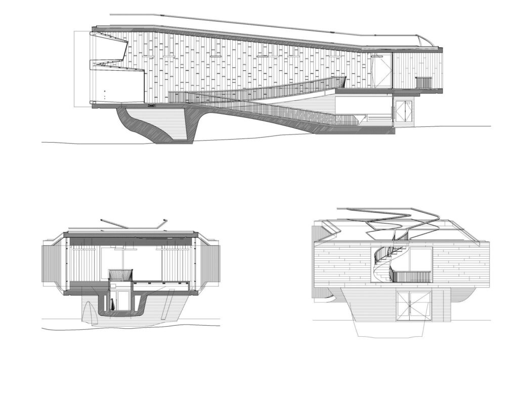 Sections of the Observatory – Aveiro Environmental Centre